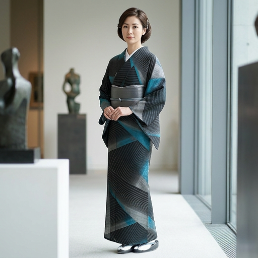 洗えるポリエステルの着物